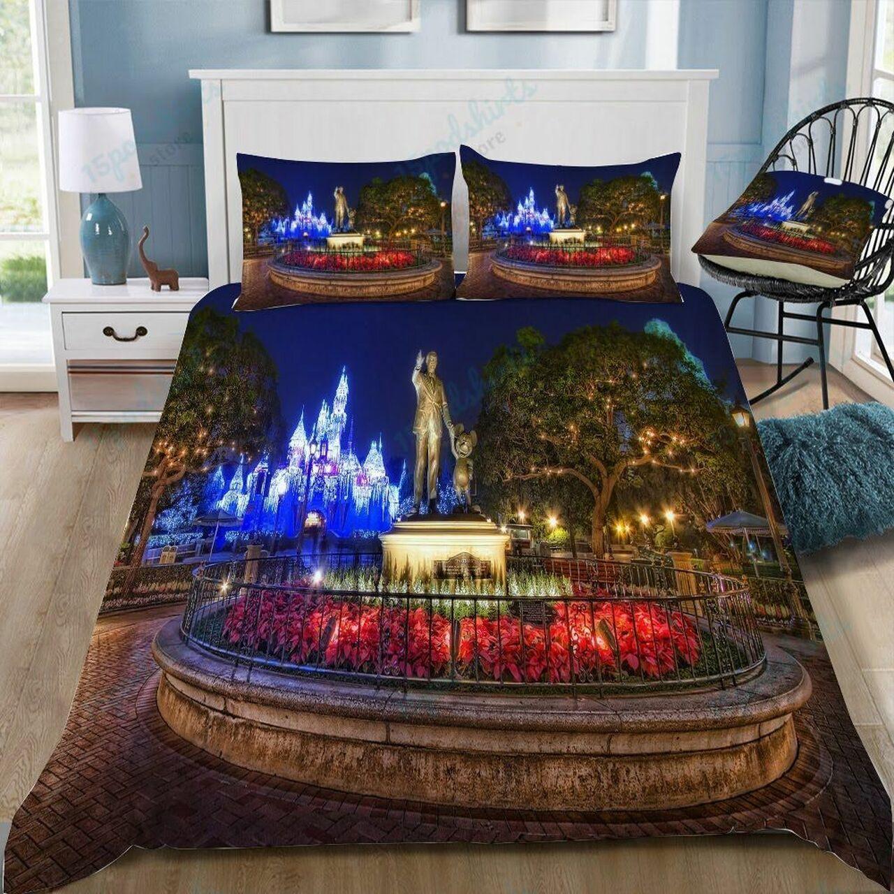 Disney Castle 236 Beautiful Decor For Disney Fan Bedding Set Duvet Cover Meaningful Gift For Love