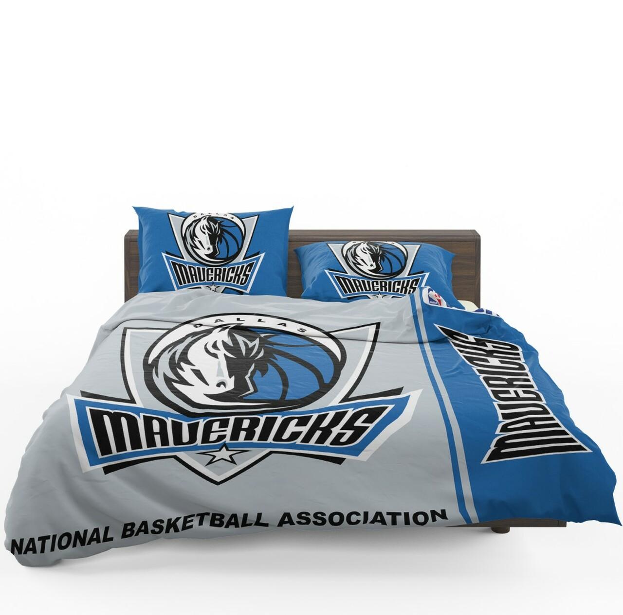 Dallas Mavericks Nba Basketball Bedding Set Duvet Cover Basketball Home Decor For Fans