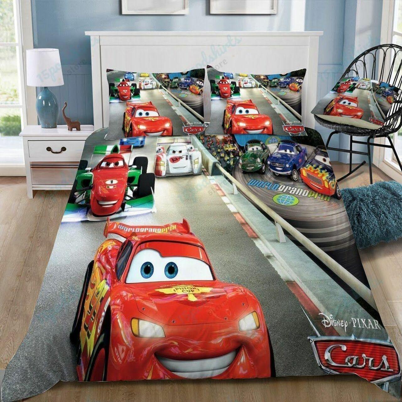 Disney Cars 18 Beautiful Decor For Disney Fan Bedding Set Duvet Cover Meaningful Gift For Love