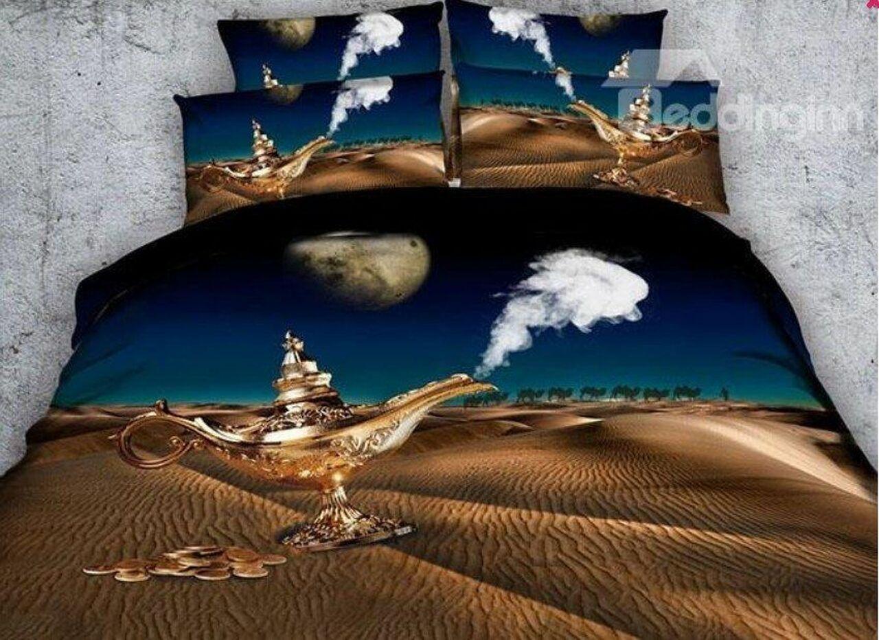Lam Of Aladdin Clh270966Bs Amazing Disney Room Decor Bedding Set Duvet Cover With Pillowcase Meaningful Gift For Kids Friend Family Member Holiday Gift