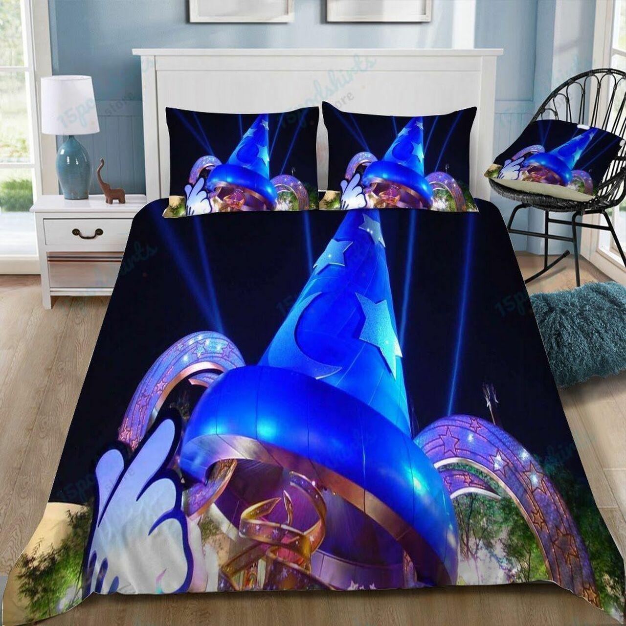 Disney Parks 46 Beautiful Decor For Disney Fan Bedding Set Duvet Cover Meaningful Gift For Love