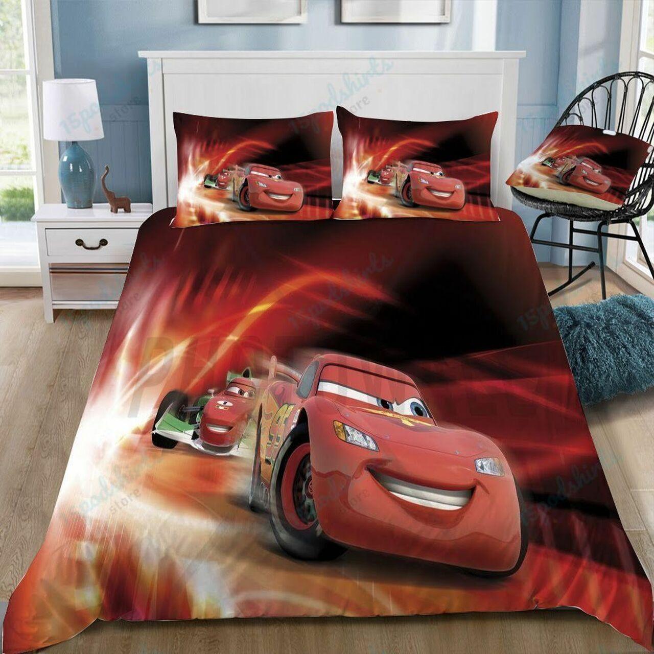 Disney Cars 97 Beautiful Decor For Disney Fan Bedding Set Duvet Cover Meaningful Gift For Love