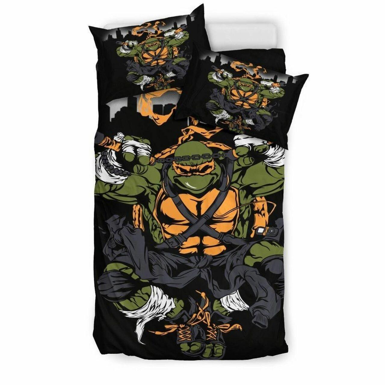 Mickey Tmnt Amazing Disney Room Decor Bedding Set Duvet Cover With Pillowcase Meaningful Gift For Holiday Season