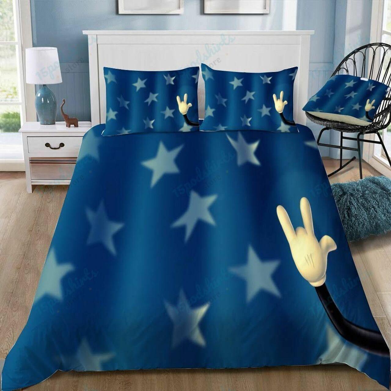 Disney Mickey 13 Beautiful Decor For Disney Fan Bedding Set Duvet Cover Meaningful Gift For Love