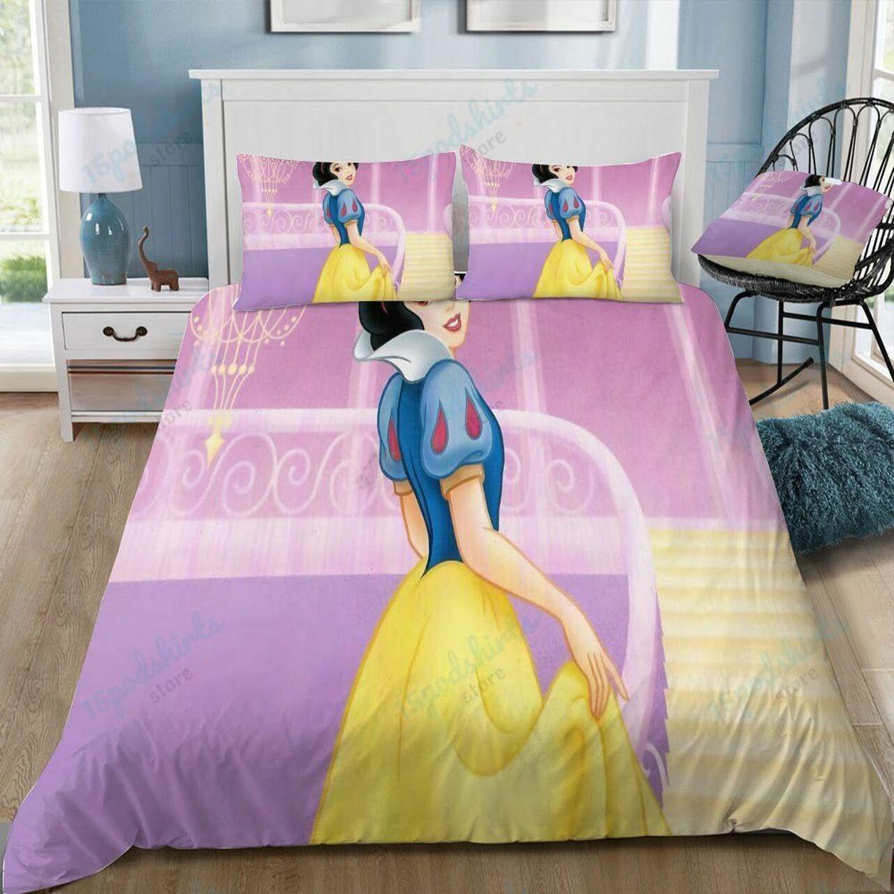Disneynow White 32 Beautiful Decor For Disney Fan Bedding Set Duvet Cover Meaningful Gift For Love
