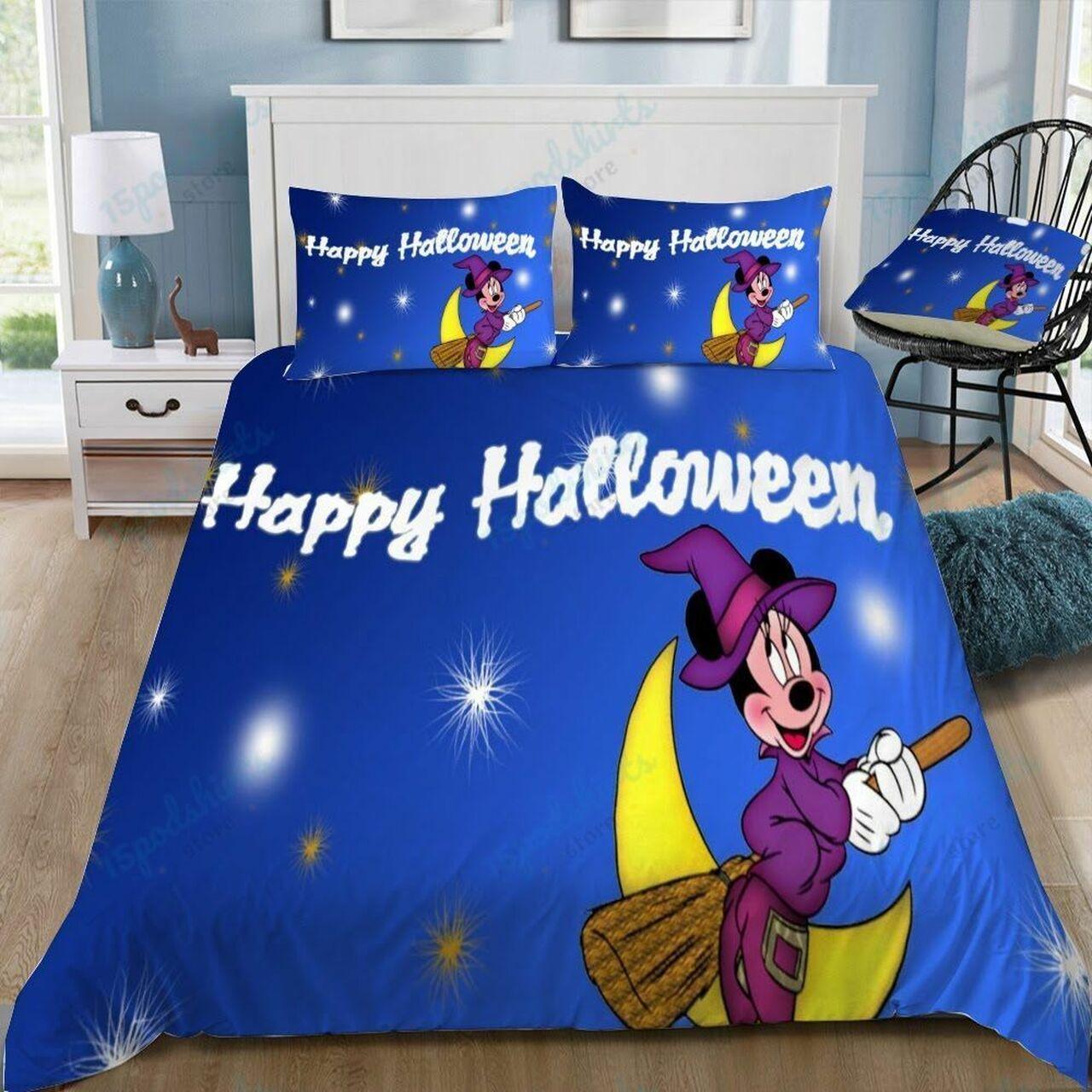 Disney Disney Minnie 6 Beautiful Decor For Disney Fan Bedding Set Duvet Cover Meaningful Gift For Love