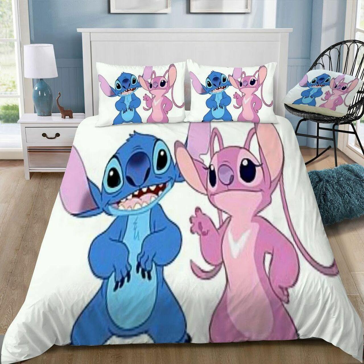 Disneytitch 24 Beautiful Decor For Disney Fan Bedding Set Duvet Cover Meaningful Gift For Love