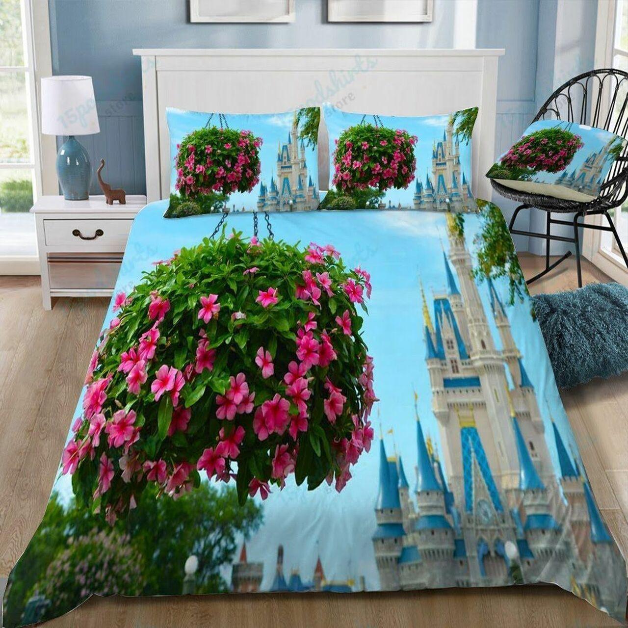 Disney Castle 292 Beautiful Decor For Disney Fan Bedding Set Duvet Cover Meaningful Gift For Love