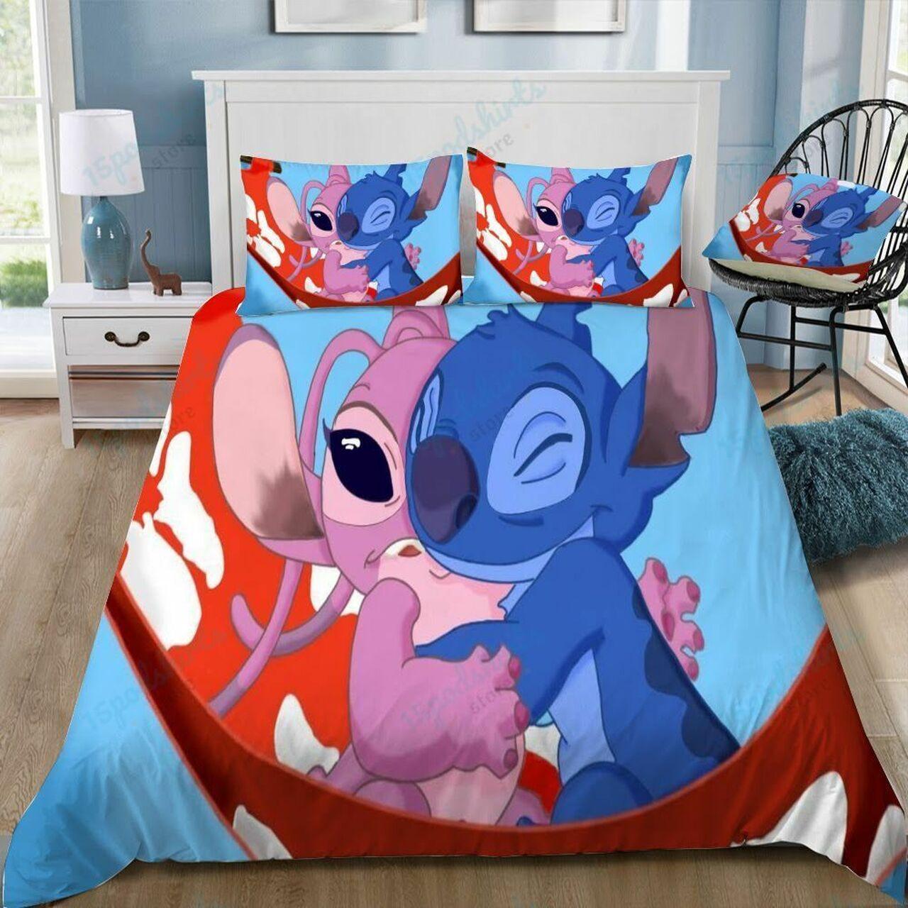 Disneytitch 8 Beautiful Decor For Disney Fan Bedding Set Duvet Cover Meaningful Gift For Love