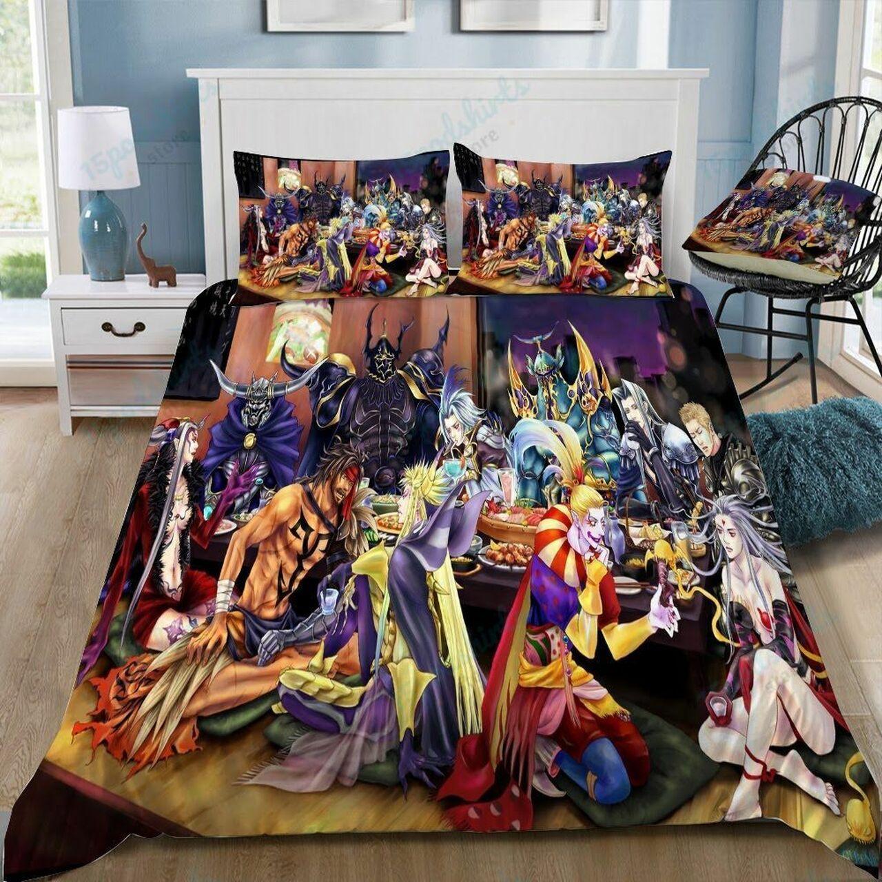 Disney Villains 41 Beautiful Decor For Disney Fan Bedding Set Duvet Cover Meaningful Gift For Love