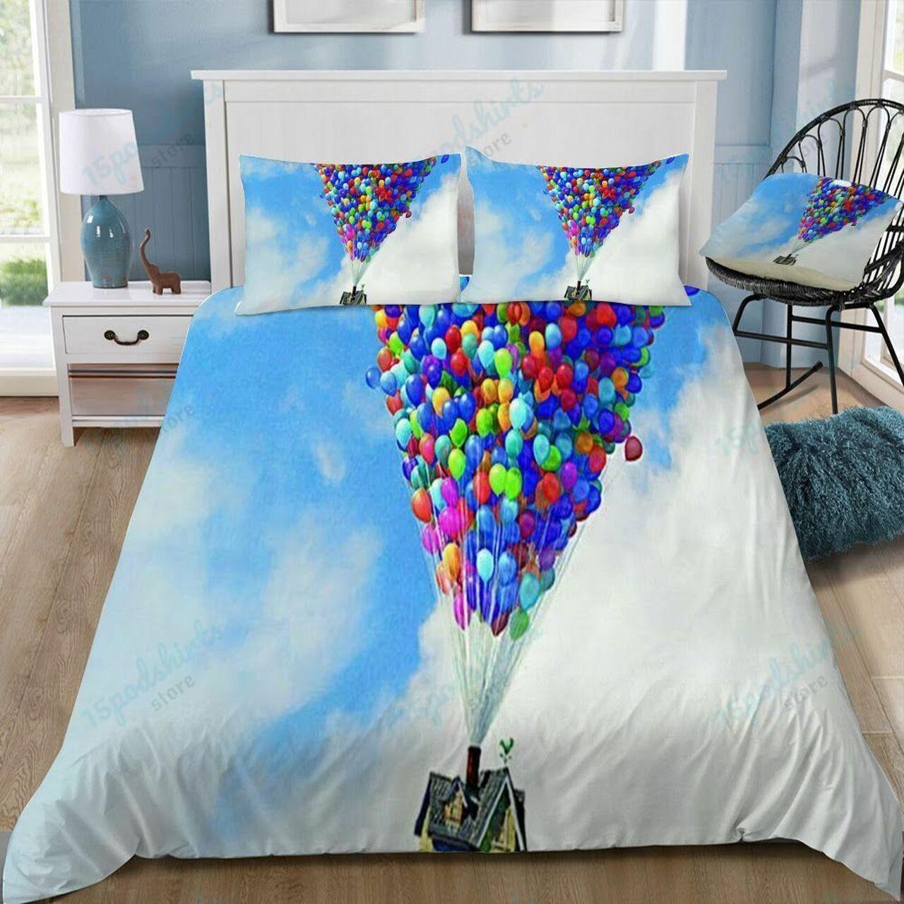 Disney Up 30 Beautiful Decor For Disney Fan Bedding Set Duvet Cover Meaningful Gift For Love