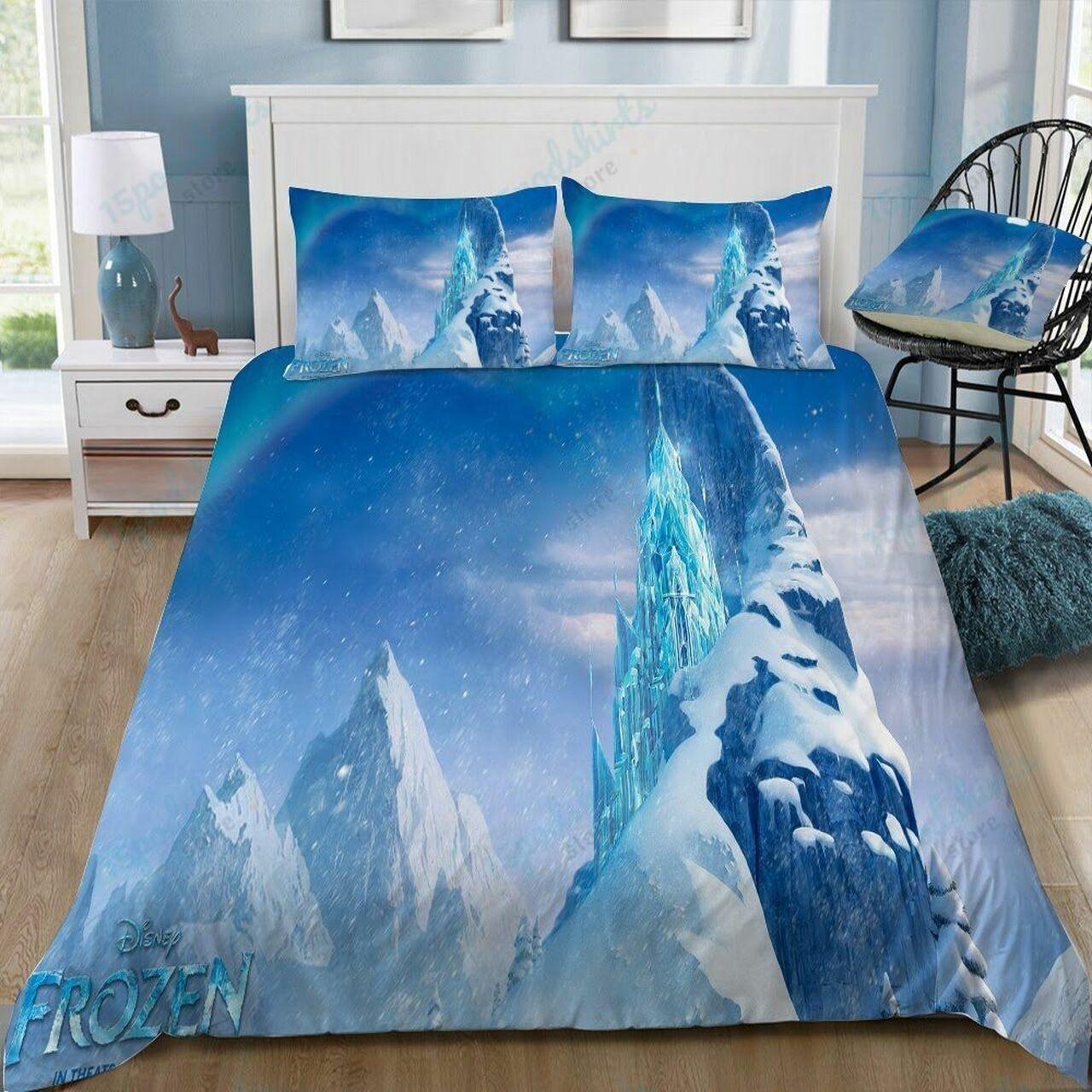 Disney Frozennow Mountains 40 Beautiful Decor For Disney Fan Bedding Set Duvet Cover Meaningful Gift For Love