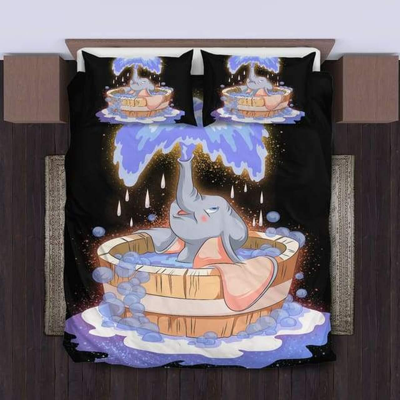 Dumbo And Pillowcaseet Disney Lovers Duvet Cover Bedding Set With Pillowcase Gift For Cartoon Lover