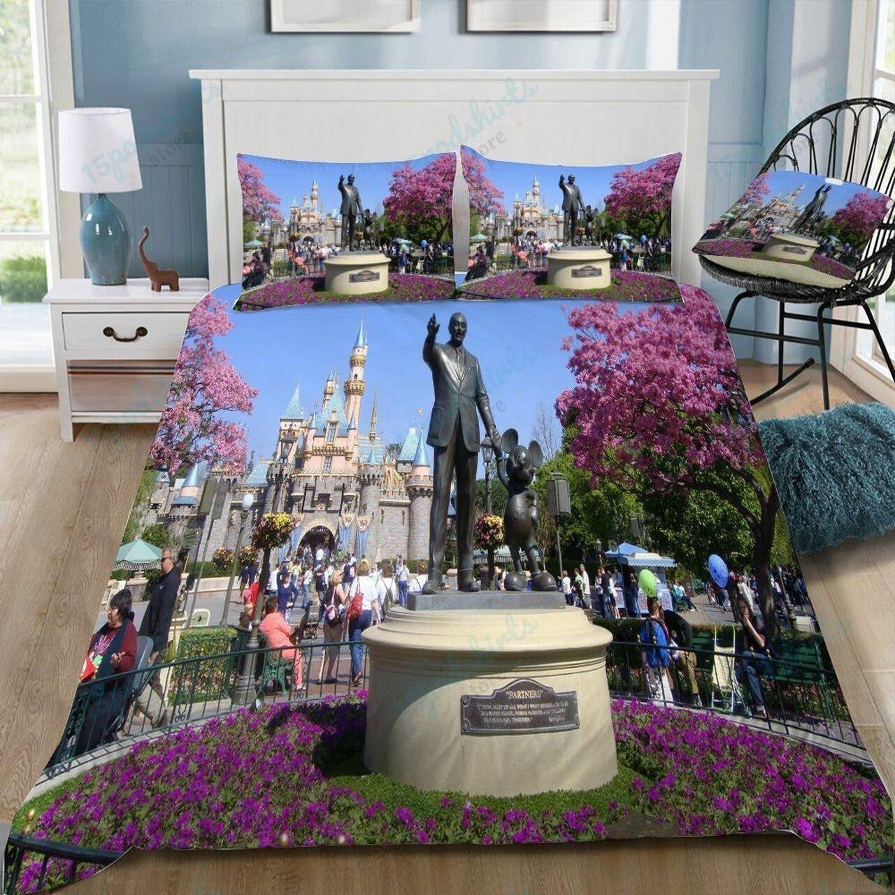 Disney Castle 448 Beautiful Decor For Disney Fan Bedding Set Duvet Cover Meaningful Gift For Love