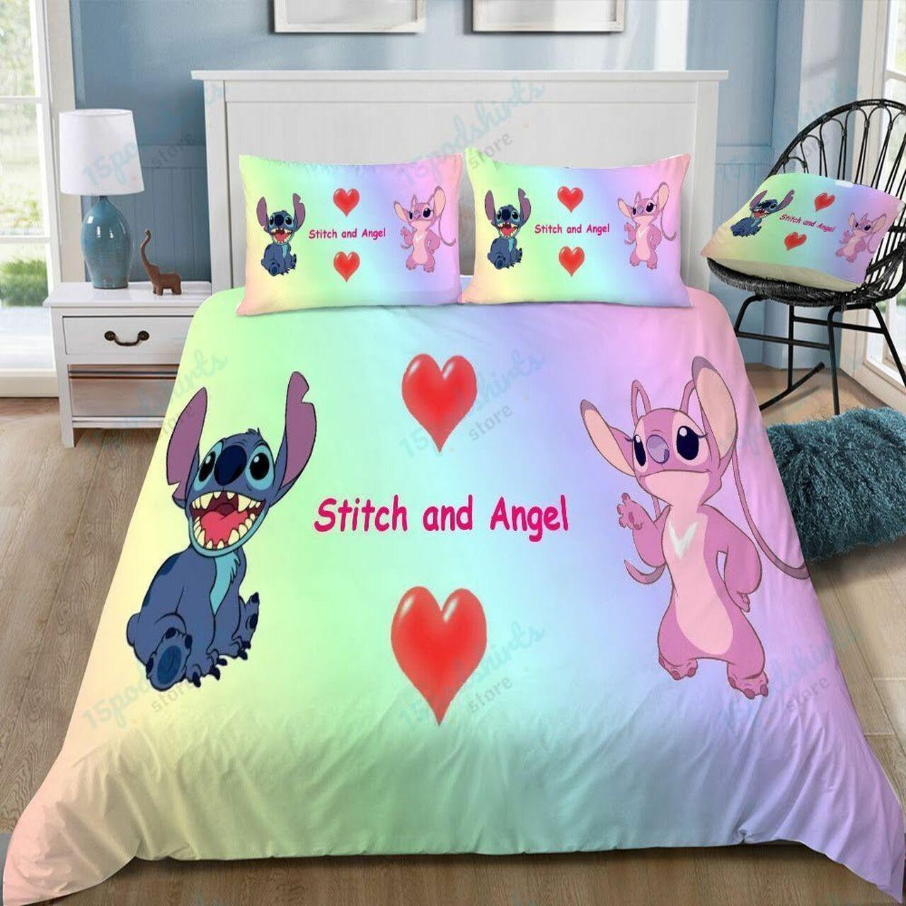 Disneytitch 26 Beautiful Decor For Disney Fan Bedding Set Duvet Cover Meaningful Gift For Love
