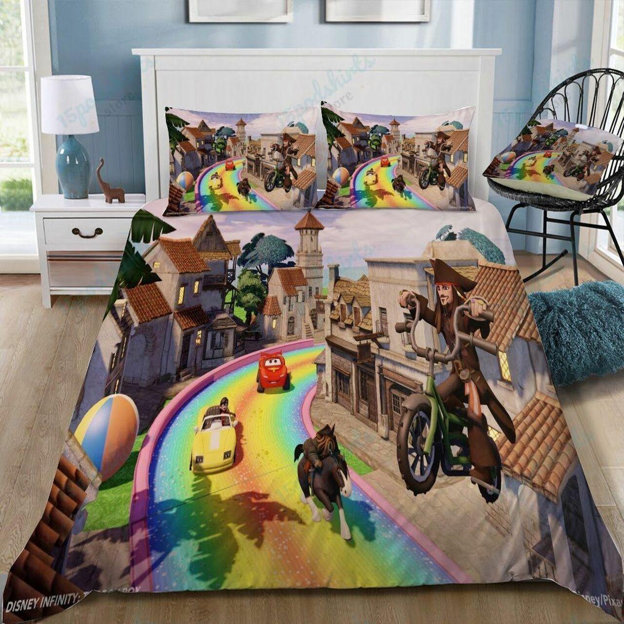 Disney 42 Beautiful Decor For Disney Fan Bedding Set Duvet Cover Meaningful Gift For Love