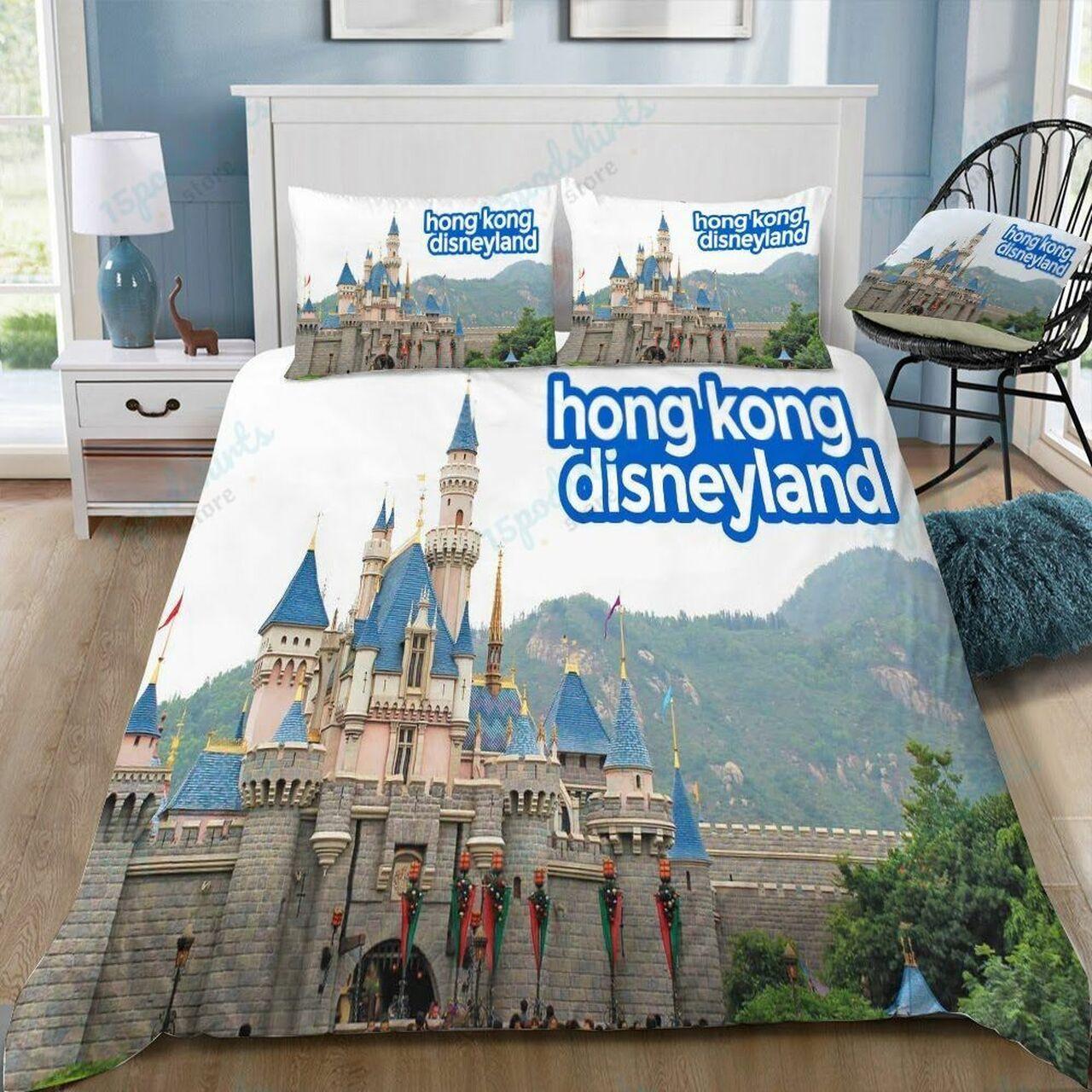 Disney Castle 327 Beautiful Decor For Disney Fan Bedding Set Duvet Cover Meaningful Gift For Love