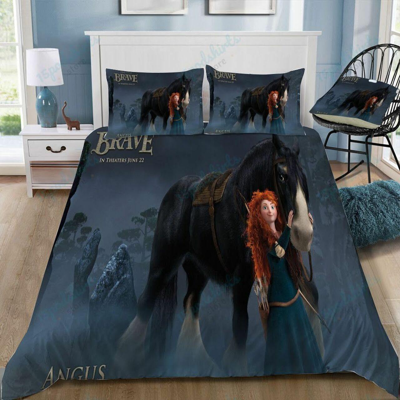 Disney Brave 15 Beautiful Decor For Disney Fan Bedding Set Duvet Cover Meaningful Gift For Love