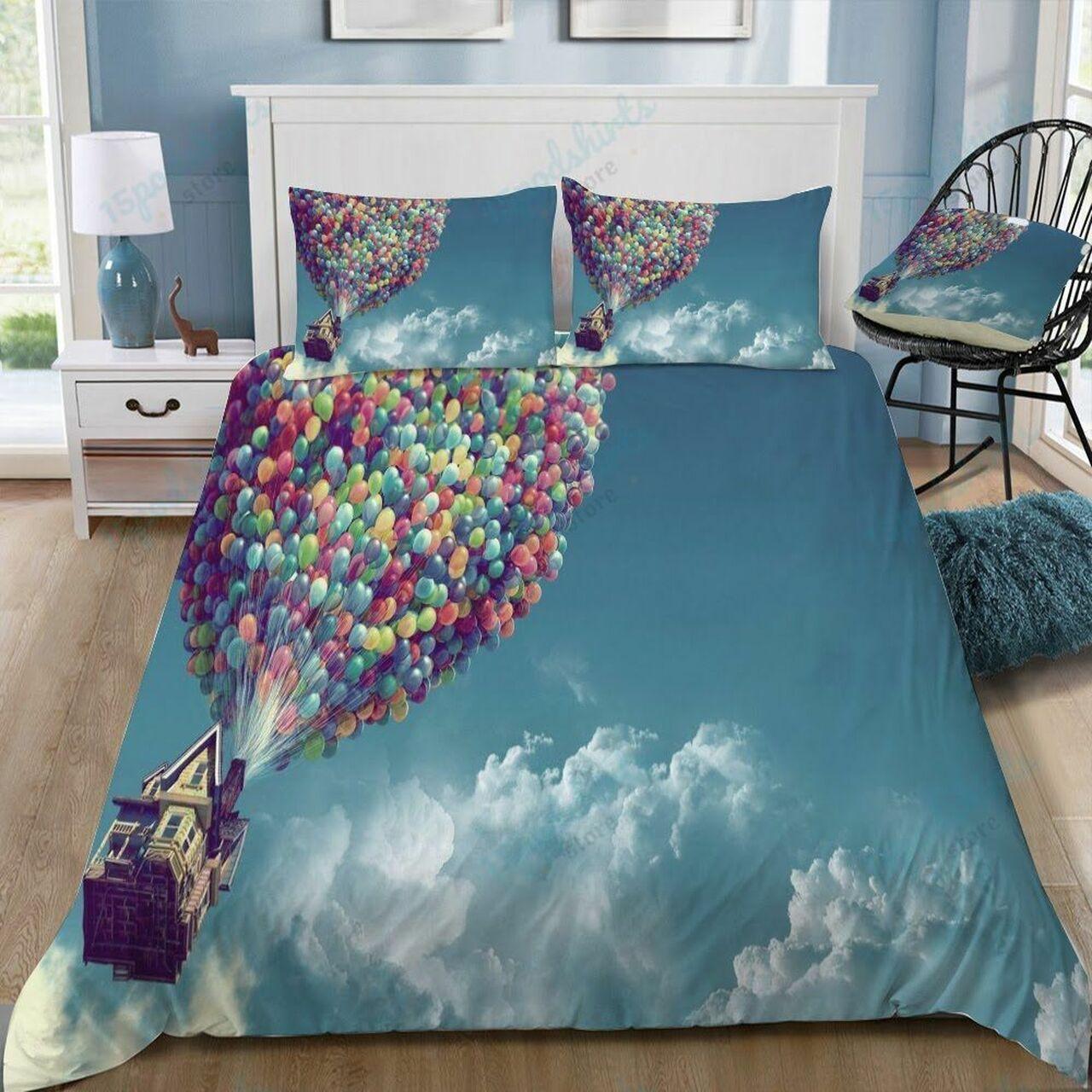 Disney Up 28 Beautiful Decor For Disney Fan Bedding Set Duvet Cover Meaningful Gift For Love