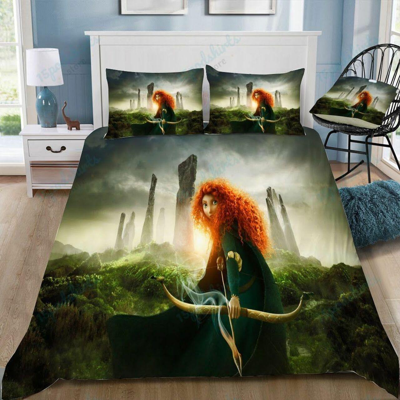 Disney Brave 20 Beautiful Decor For Disney Fan Bedding Set Duvet Cover Meaningful Gift For Love