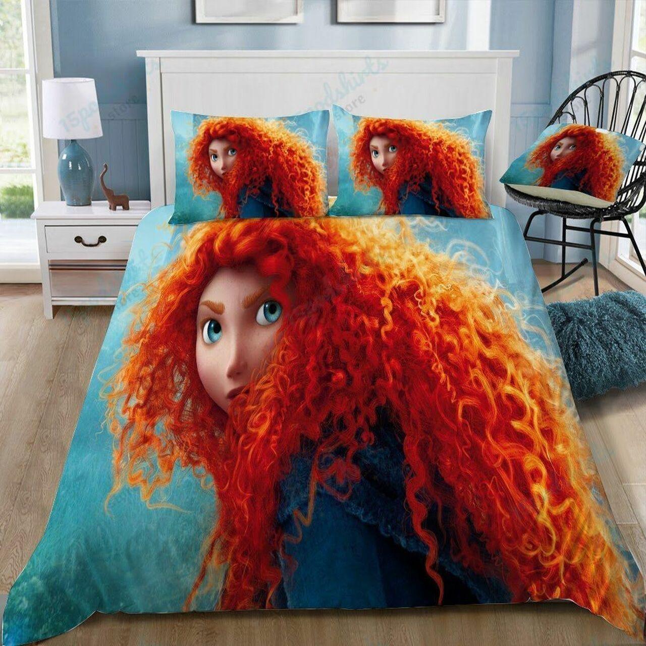 Disney Brave 7 Beautiful Decor For Disney Fan Bedding Set Duvet Cover Meaningful Gift For Love