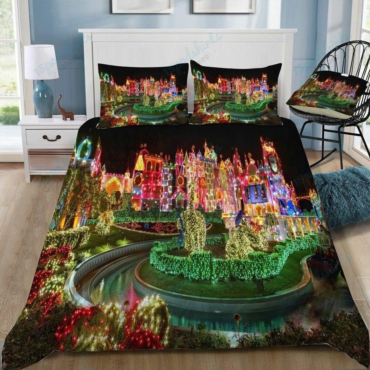 Disney Parks 37 Beautiful Decor For Disney Fan Bedding Set Duvet Cover Meaningful Gift For Love