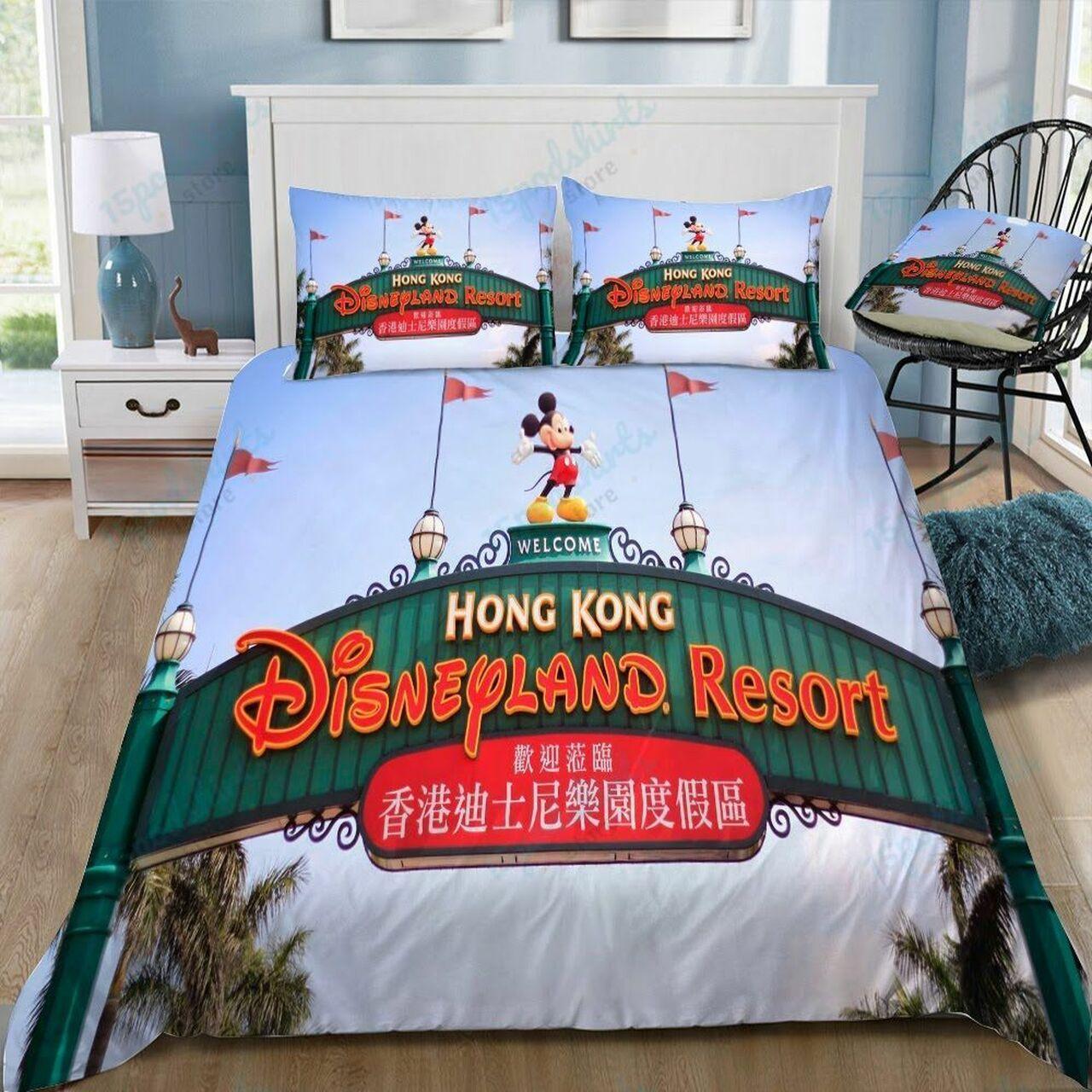 Disney Parks 24 Beautiful Decor For Disney Fan Bedding Set Duvet Cover Meaningful Gift For Love