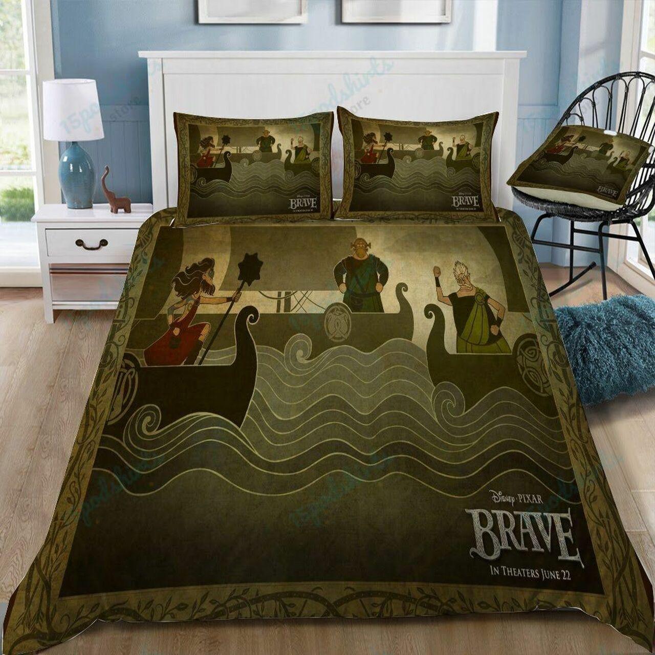 Disney Brave 45 Beautiful Decor For Disney Fan Bedding Set Duvet Cover Meaningful Gift For Love