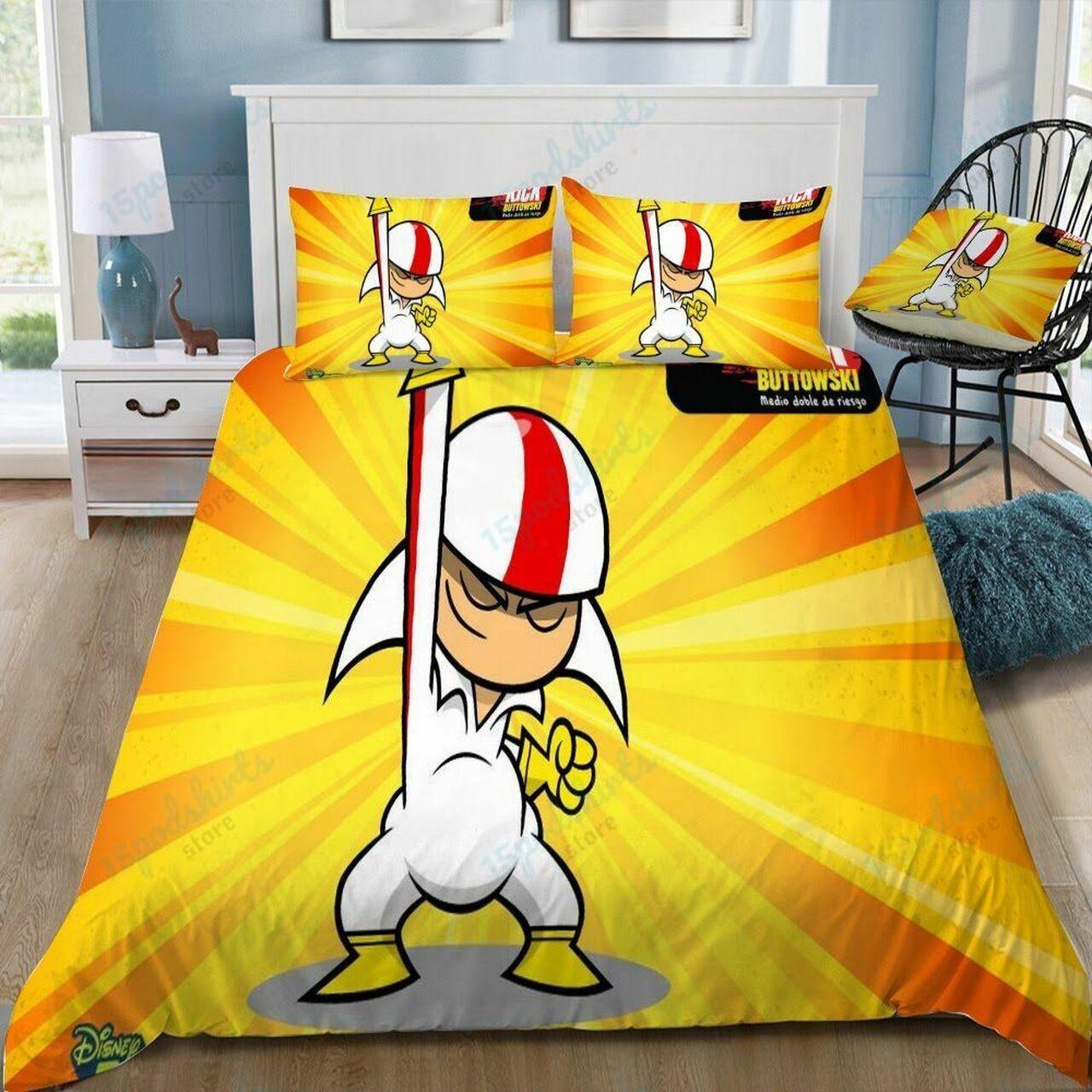 Disney Kick Buttowski Beautiful Decor For Disney Fan Bedding Set Duvet Cover Meaningful Gift For Love