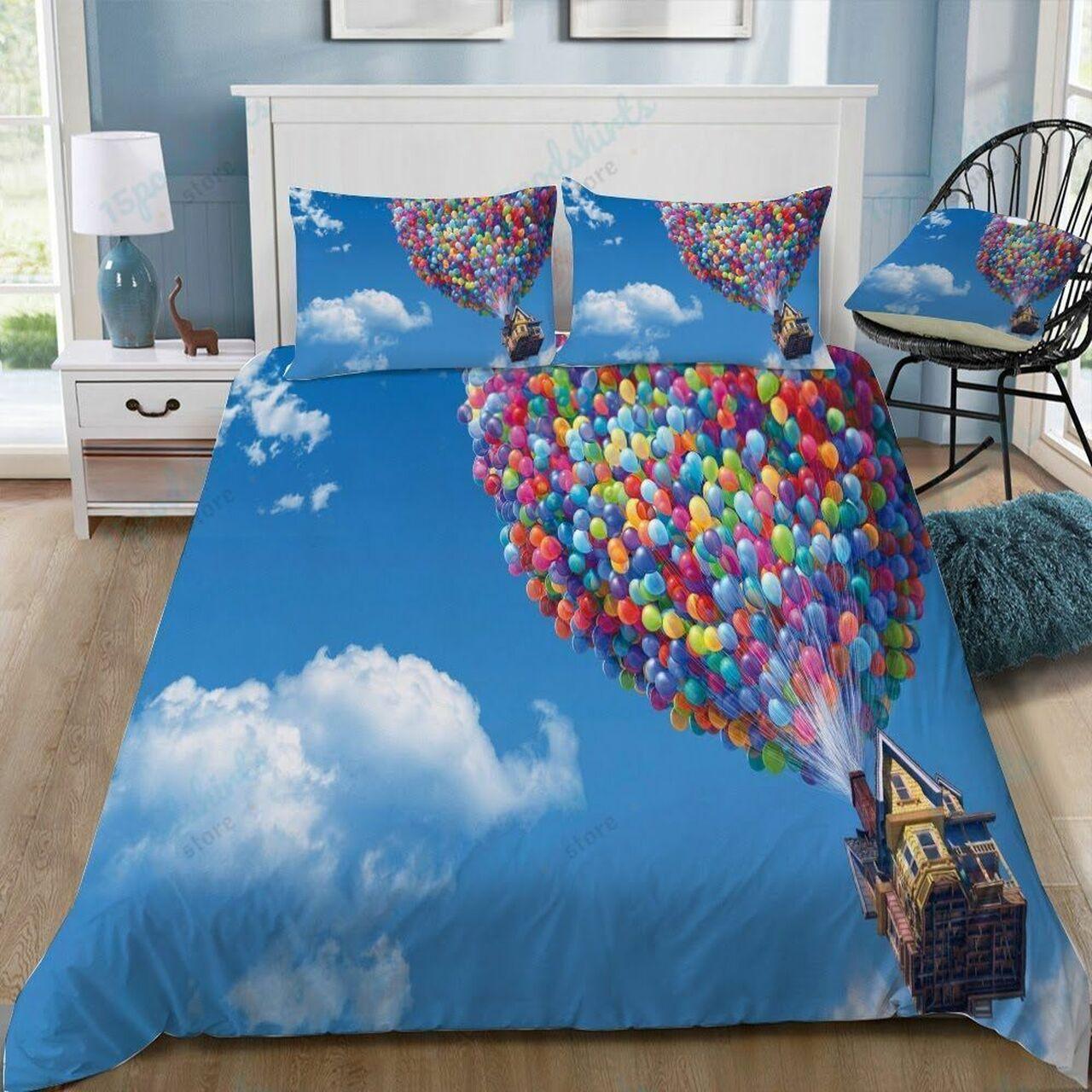 Disney Up 37 Beautiful Decor For Disney Fan Bedding Set Duvet Cover Meaningful Gift For Love