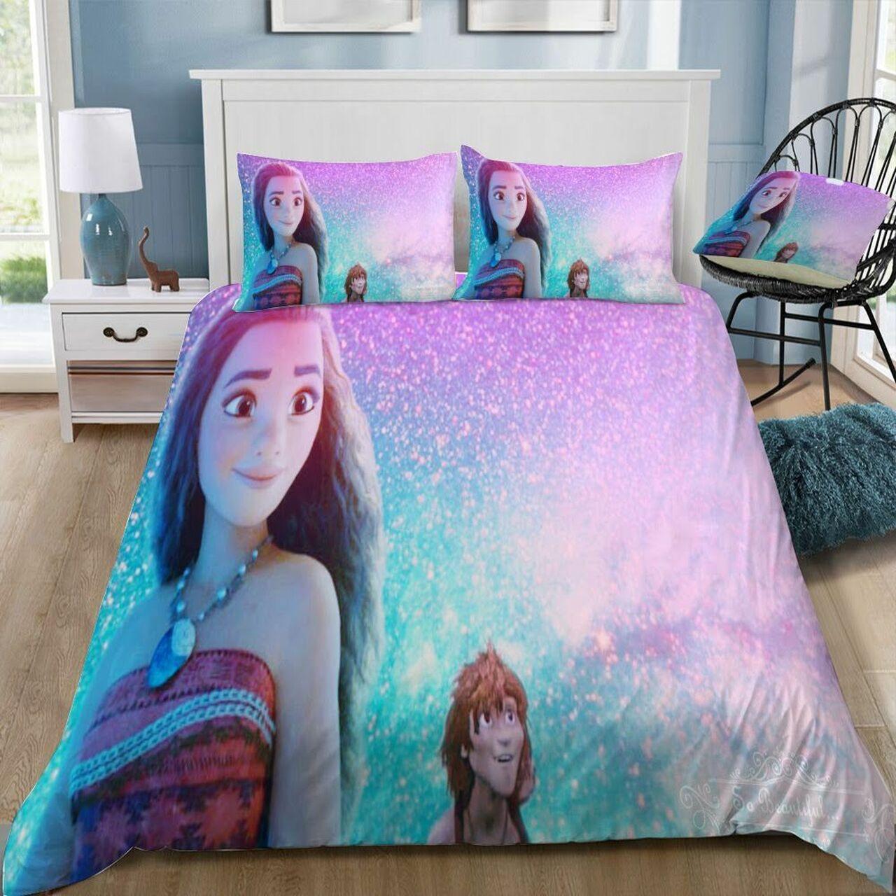 Disney Moana 38 Beautiful Decor For Disney Fan Bedding Set Duvet Cover Meaningful Gift For Love