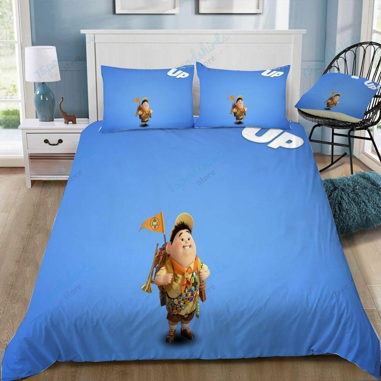 Disney Up 19 Beautiful Decor For Disney Fan Bedding Set Duvet Cover Meaningful Gift For Love