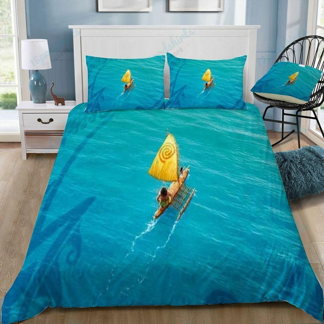 Disney Moana 44 Beautiful Decor For Disney Fan Bedding Set Duvet Cover Meaningful Gift For Love