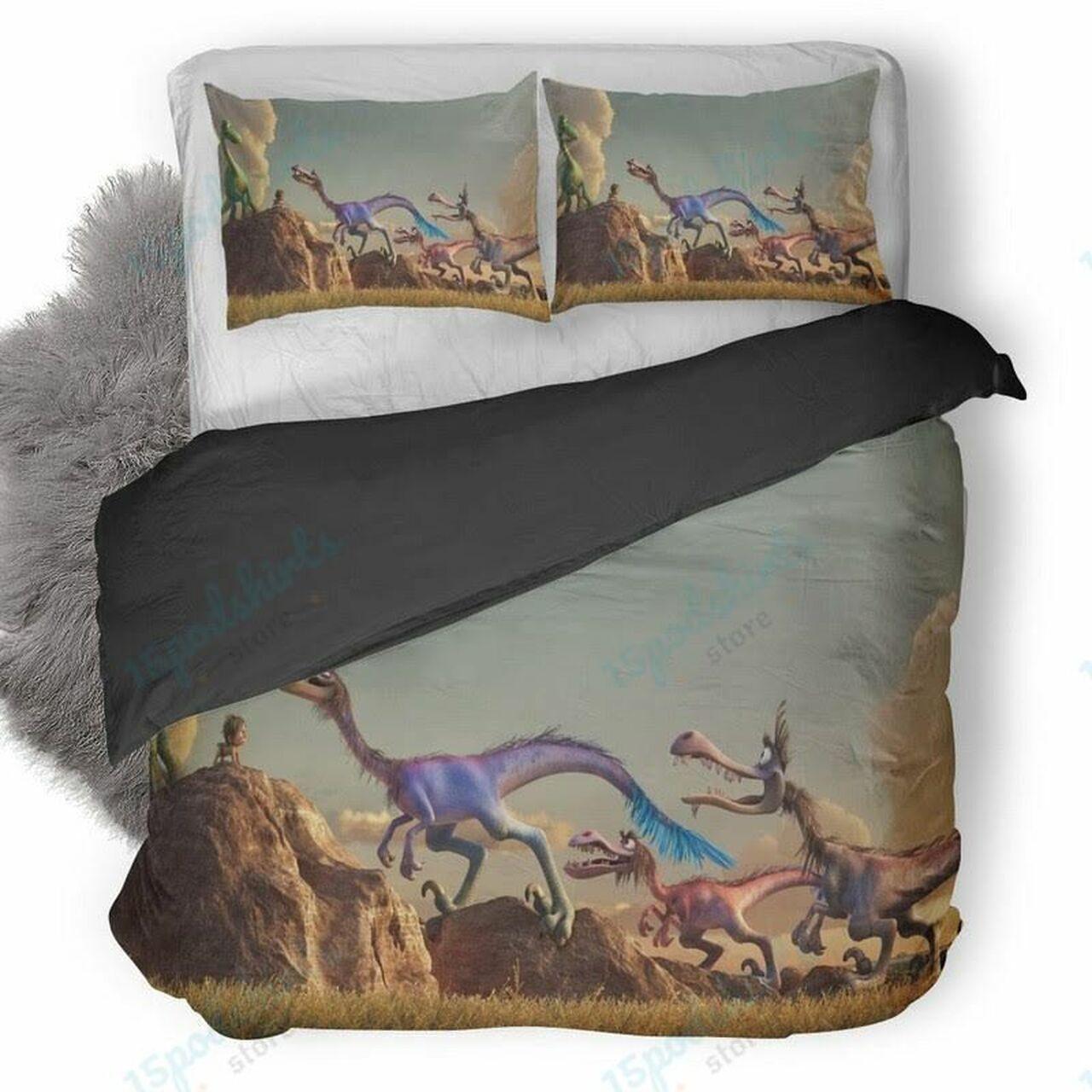 The Good Dinosaur 7 Disney Lovers Duvet Cover Bedding Set With Pillowcase Gift For Cartoon Lover