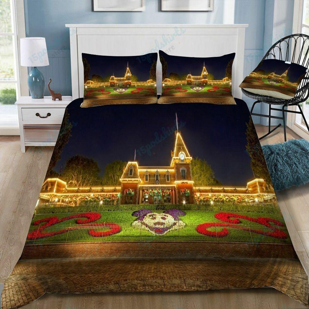 Disney Parks 21 Beautiful Decor For Disney Fan Bedding Set Duvet Cover Meaningful Gift For Love