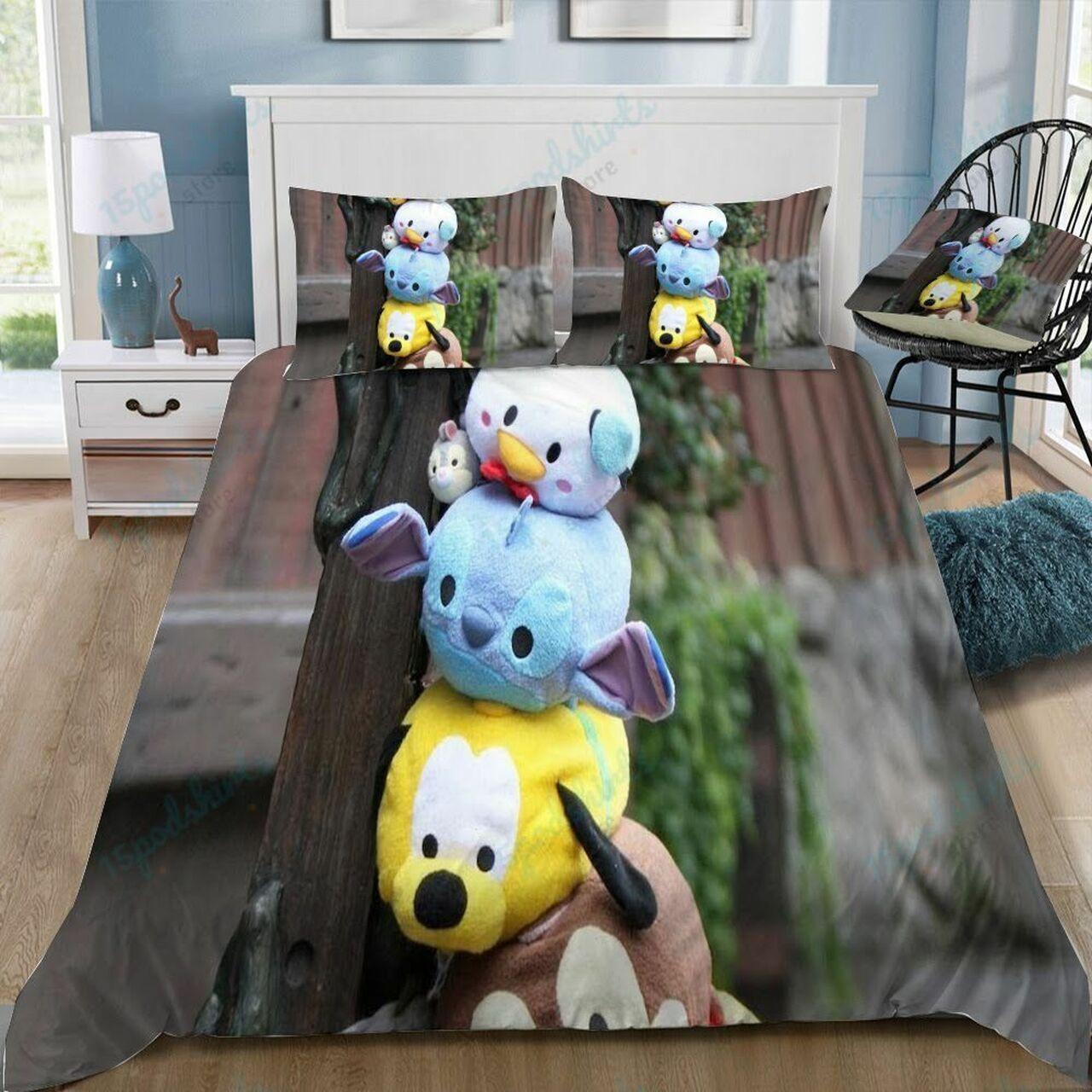 Disney 96 Beautiful Decor For Disney Fan Bedding Set Duvet Cover Meaningful Gift For Love