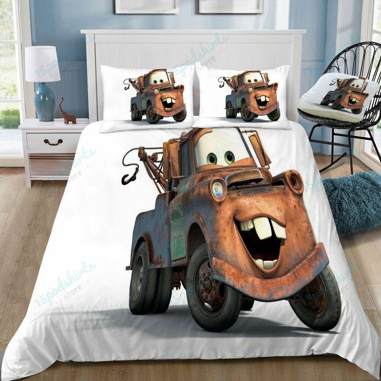 Disney Cars 50 Beautiful Decor For Disney Fan Bedding Set Duvet Cover Meaningful Gift For Love
