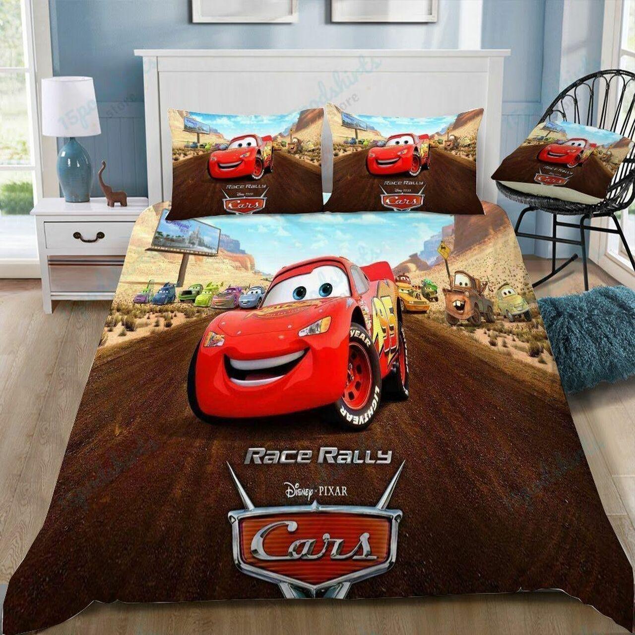 Disney Cars 6 Beautiful Decor For Disney Fan Bedding Set Duvet Cover Meaningful Gift For Love