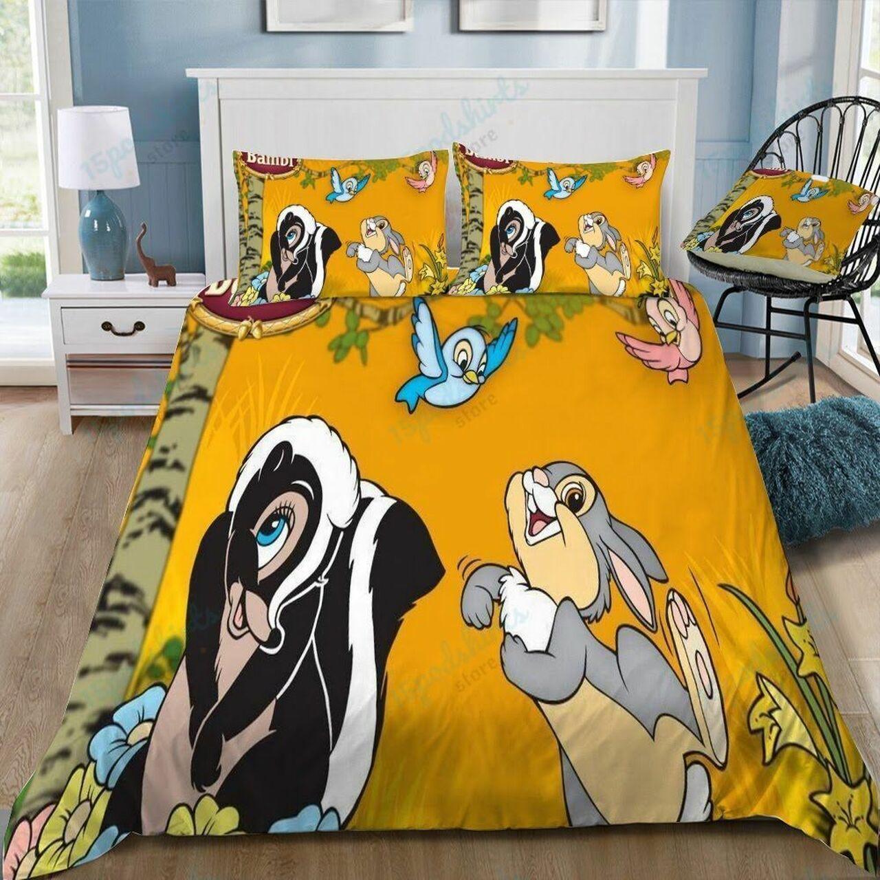 Disney Bambi 61 Beautiful Decor For Disney Fan Bedding Set Duvet Cover Meaningful Gift For Love