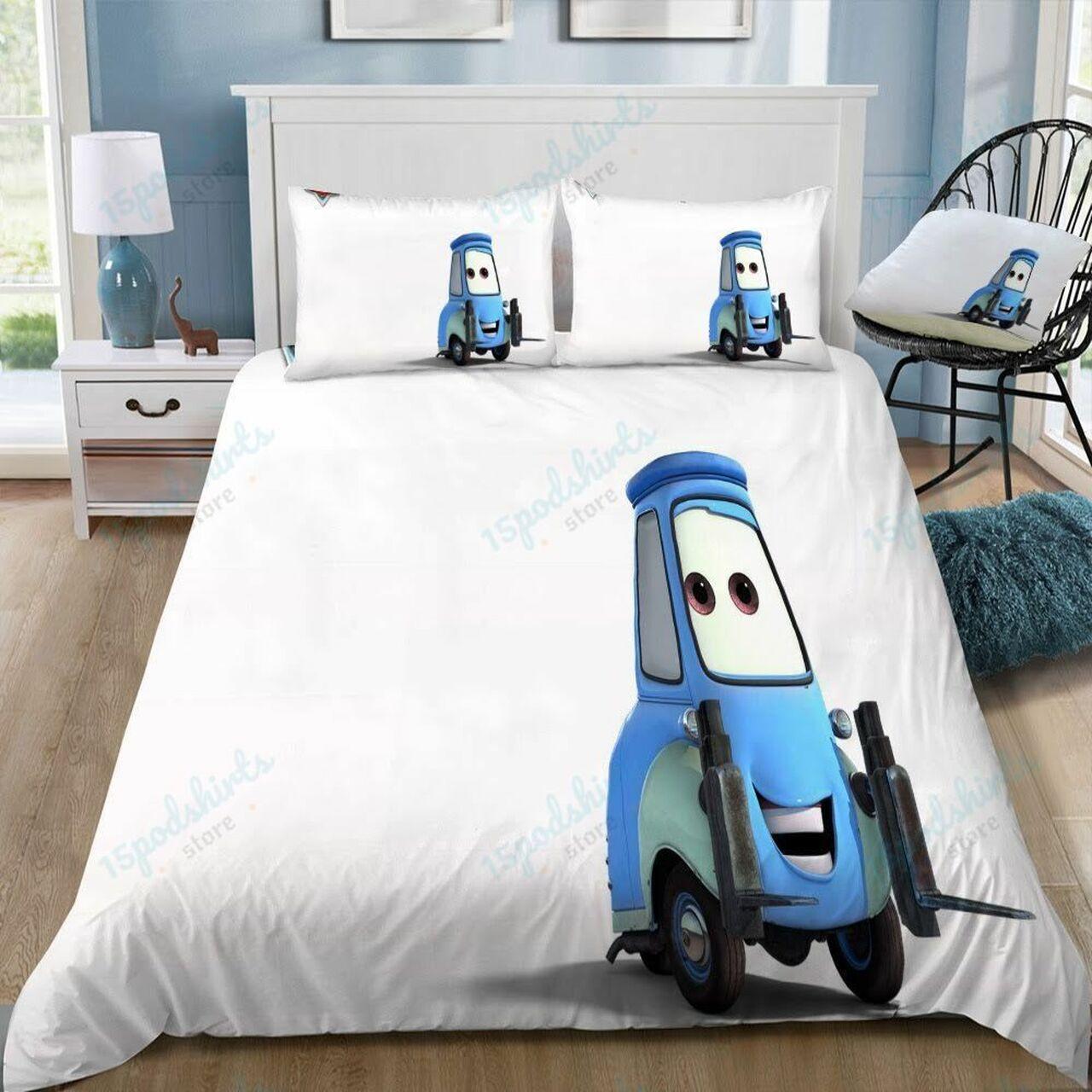 Disney Cars 96 Beautiful Decor For Disney Fan Bedding Set Duvet Cover Meaningful Gift For Love