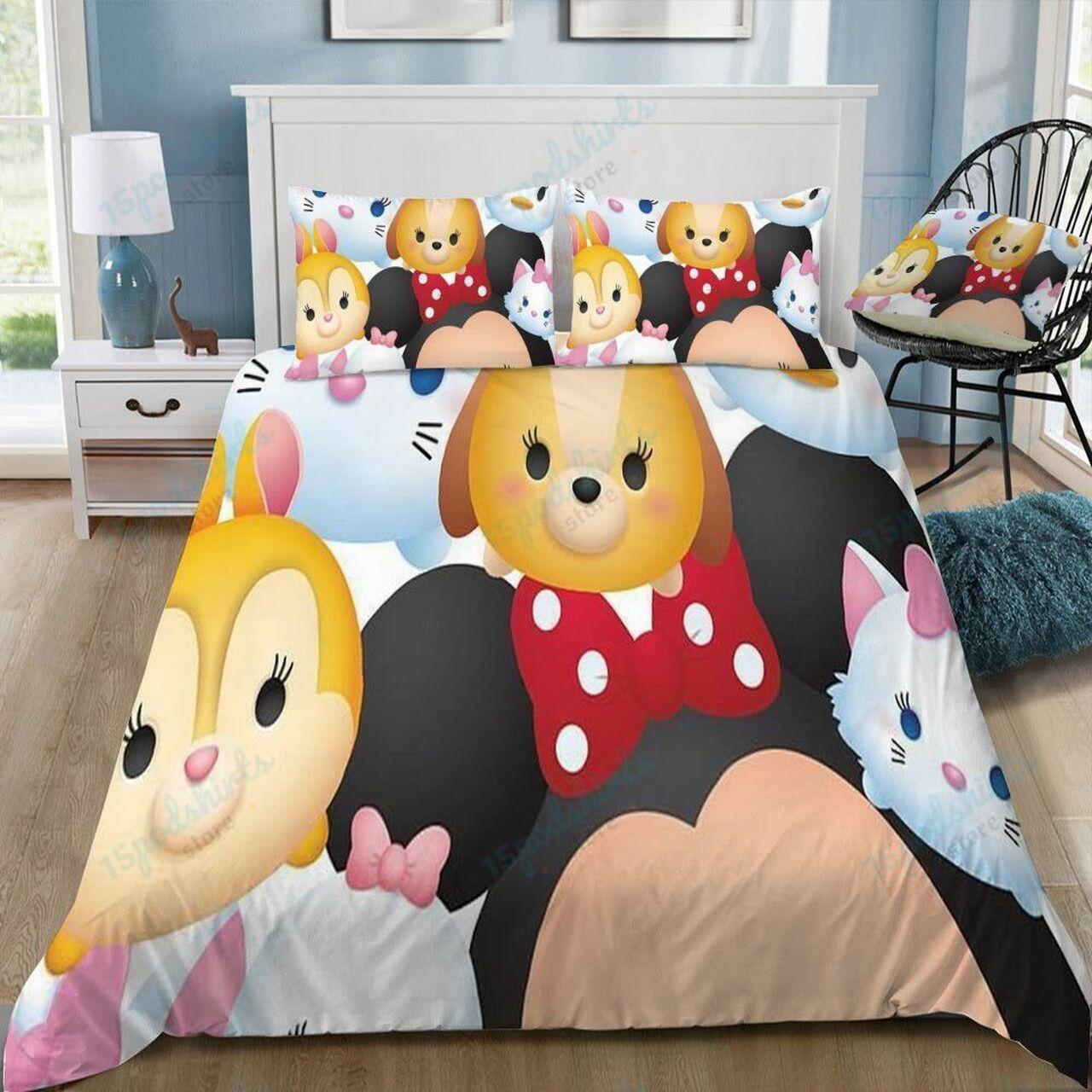 Disney 84 Beautiful Decor For Disney Fan Bedding Set Duvet Cover Meaningful Gift For Love