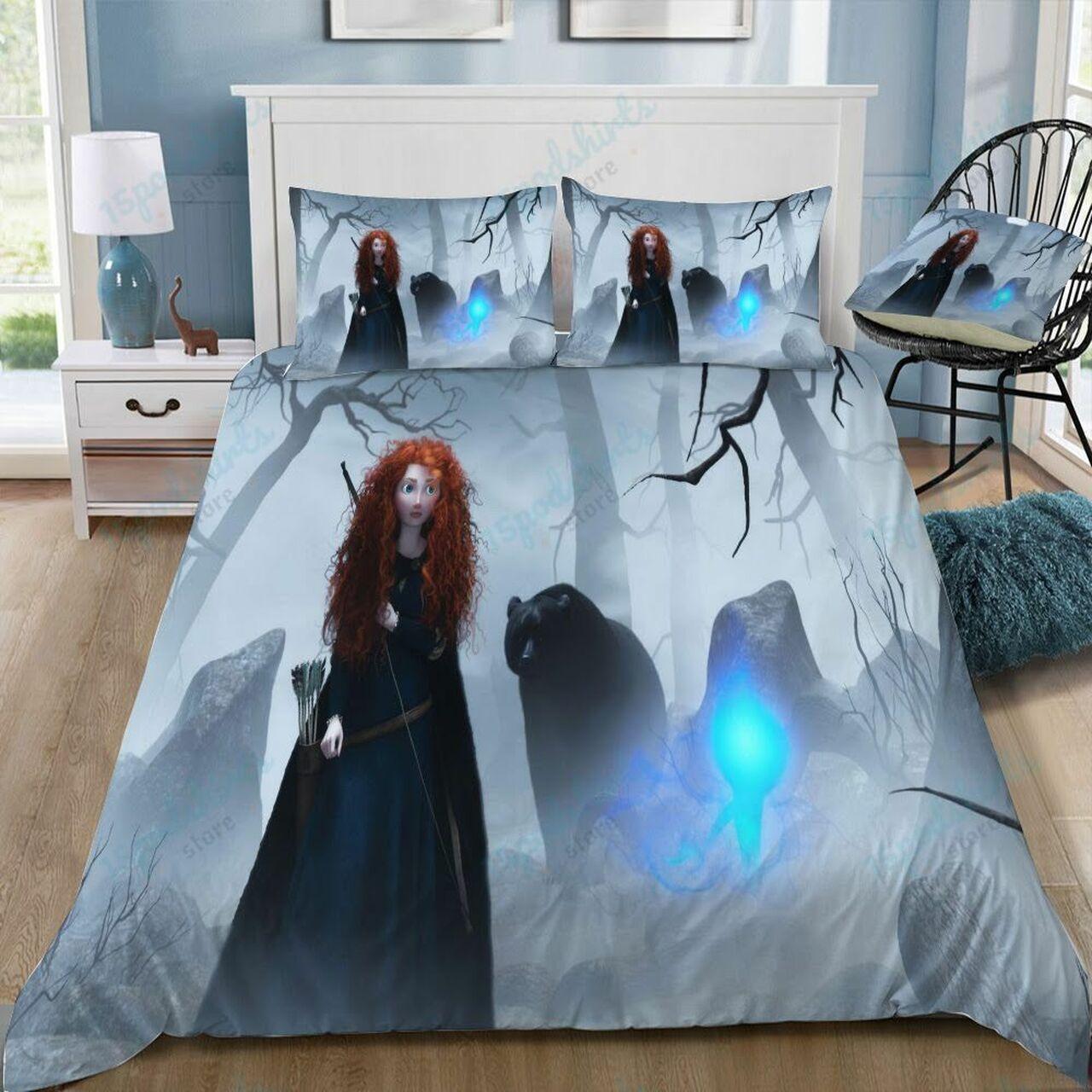 Disney Brave 51 Beautiful Decor For Disney Fan Bedding Set Duvet Cover Meaningful Gift For Love