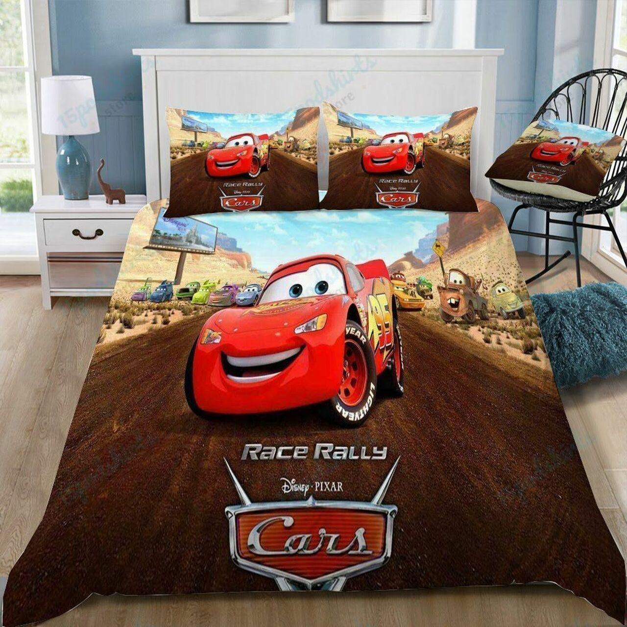 Disney Cars 75 Beautiful Decor For Disney Fan Bedding Set Duvet Cover Meaningful Gift For Love