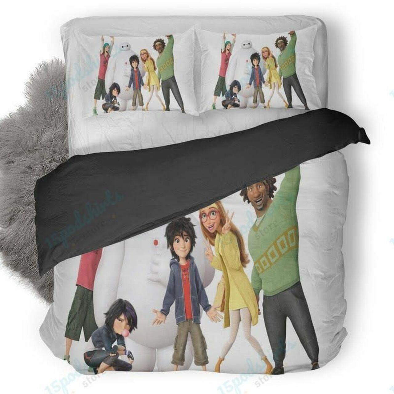 Disney Big Hero 6 12 Beautiful Decor For Disney Fan Bedding Set Duvet Cover Meaningful Gift For Love