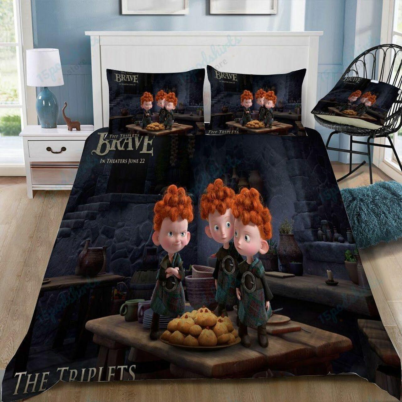 Disney Brave 33 Beautiful Decor For Disney Fan Bedding Set Duvet Cover Meaningful Gift For Love