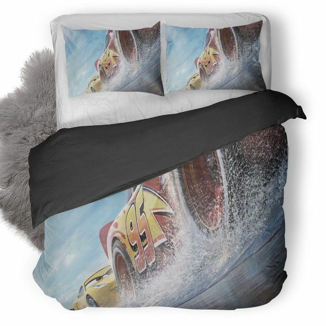 Disney Cars 104 Beautiful Decor For Disney Fan Bedding Set Duvet Cover Meaningful Gift For Love