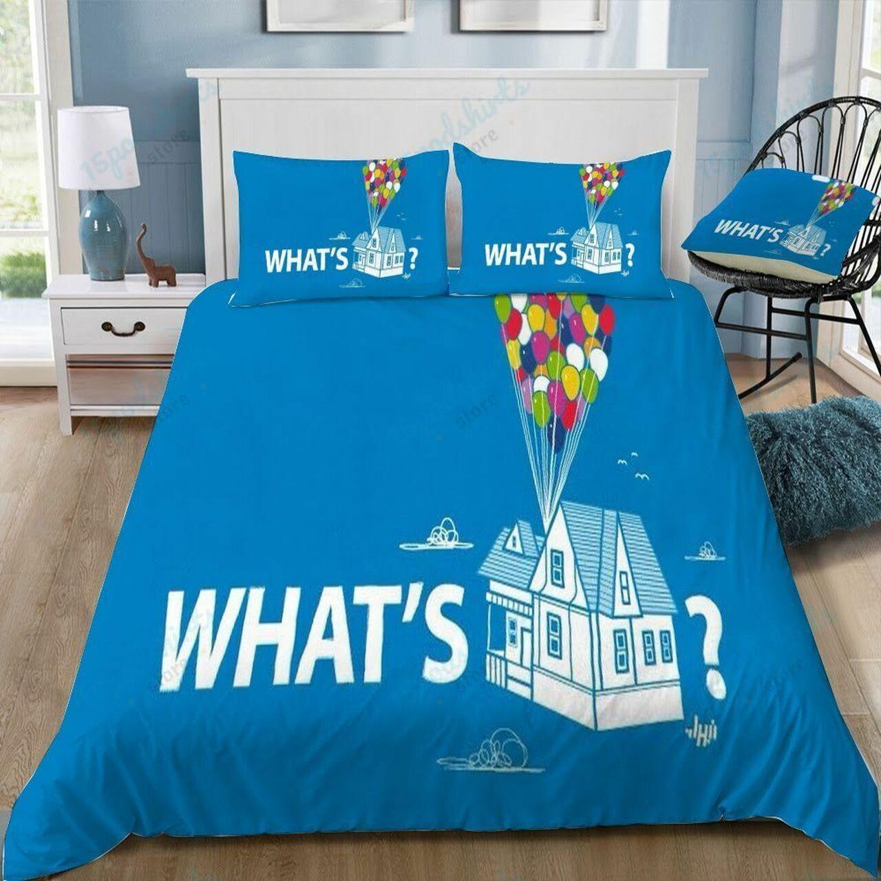 Disney Up 16 Beautiful Decor For Disney Fan Bedding Set Duvet Cover Meaningful Gift For Love