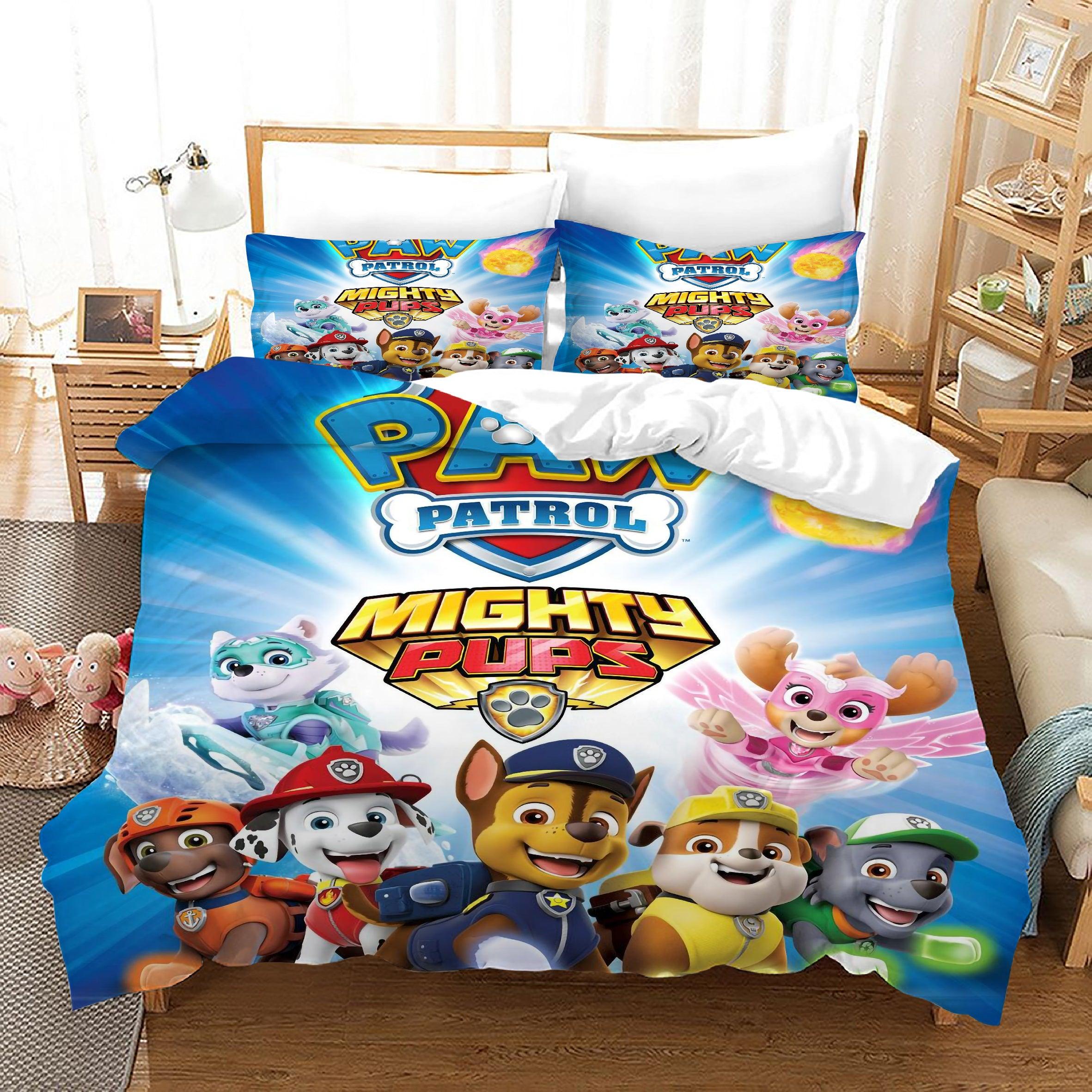 PAW Patrol Marshall #31 Duvet Cover Quilt Cover Pillowcase Bedding Set Home Decor