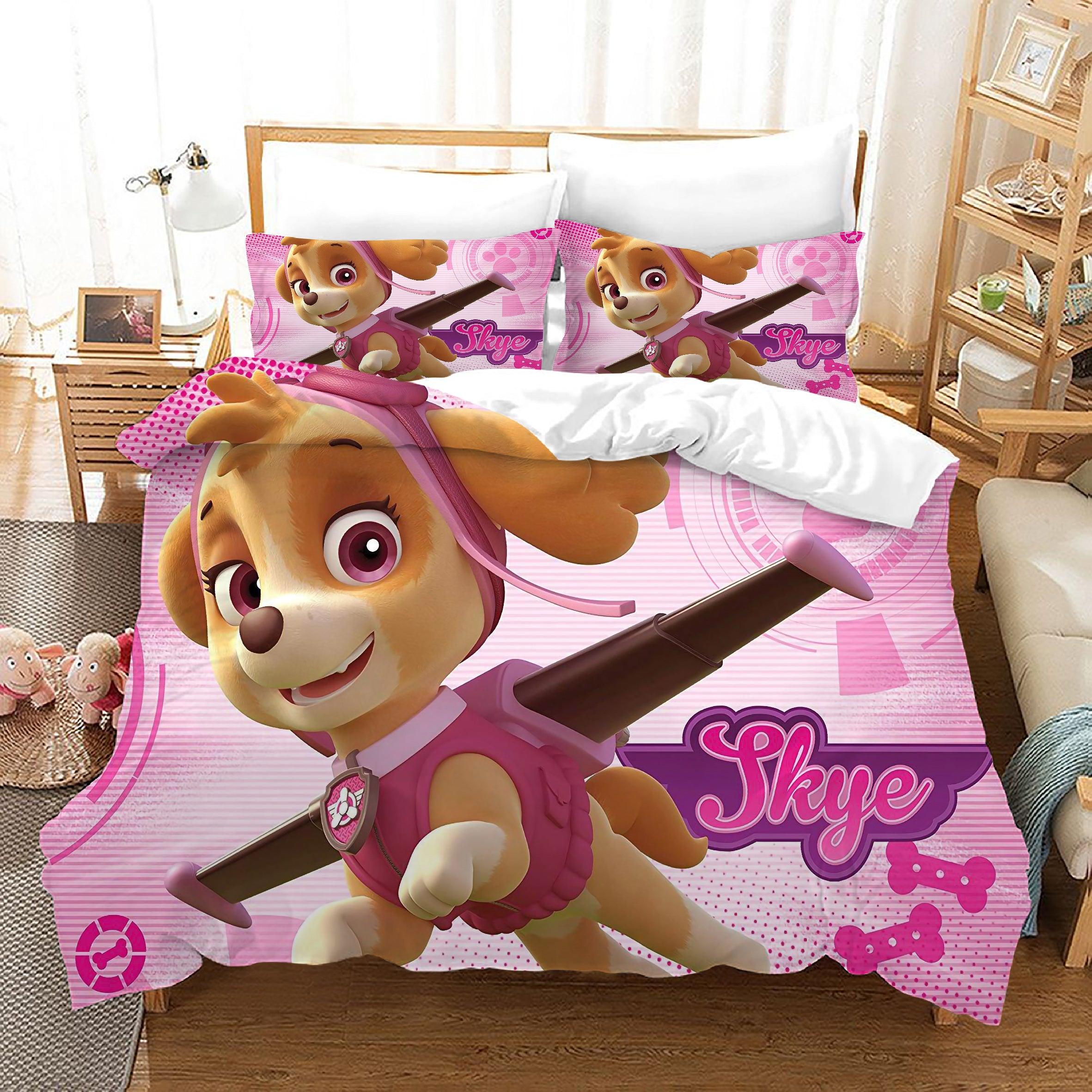 PAW Patrol Marshall #40 Duvet Cover Quilt Cover Pillowcase Bedding Set Home Decor