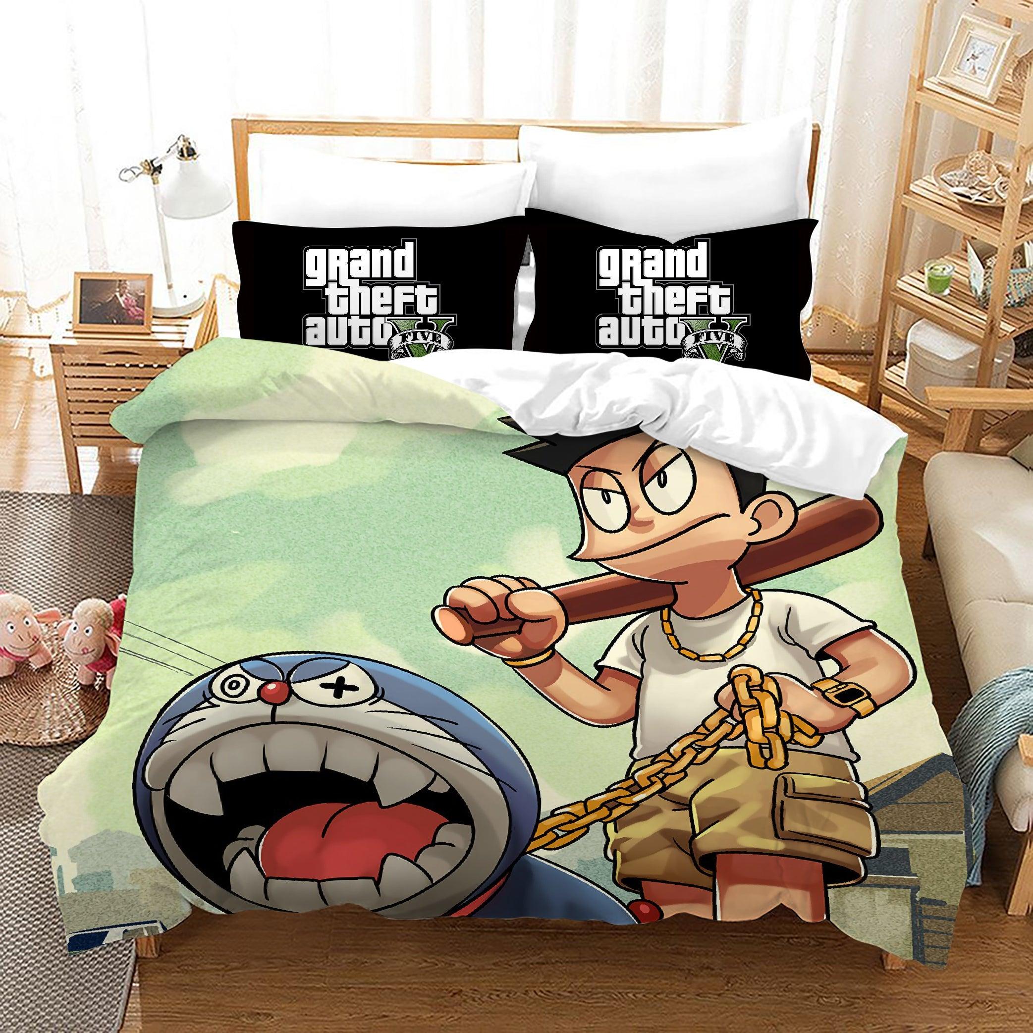 Grand Theft Auto #27 Duvet Cover Quilt Cover Pillowcase Bedding Set Home Decor